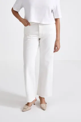 LOOSE FIT DENIM - KIM WHITE LOOSE FIT DENIM - KIM WHITE
