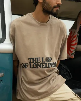 Lost In The Darkness Printed Oversized Tee Lost In The Darkness Printed Oversized Tee