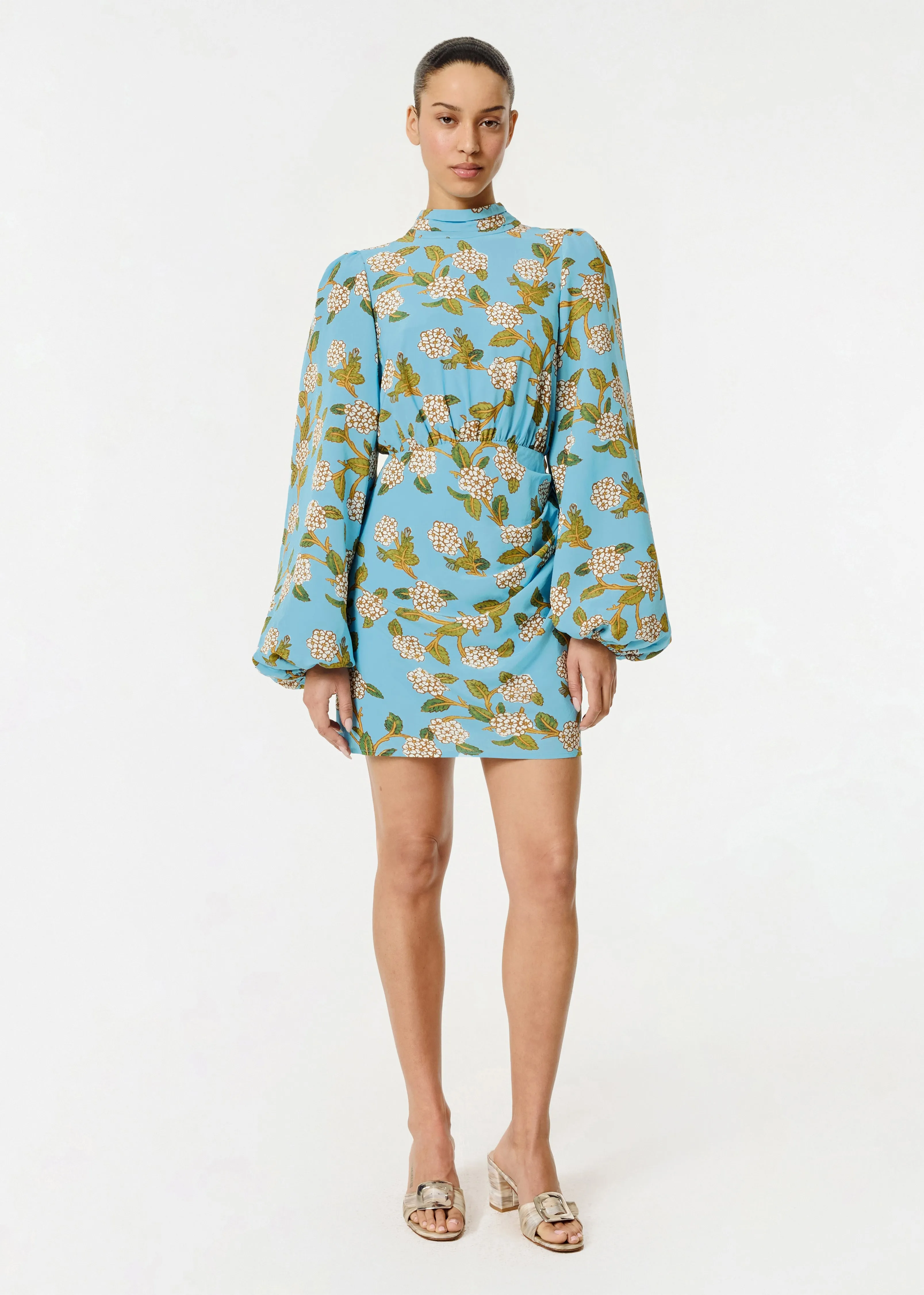 Luke Dress | Hydrangea Botanical