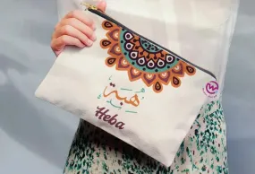 Makeup & Pencil Case-Mandala Makeup & Pencil Case-Mandala