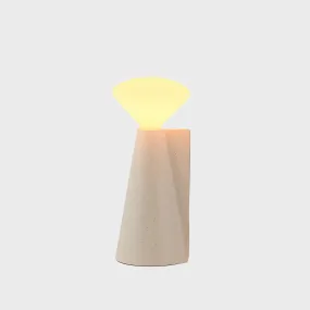 Mantle Portable Lamp in Stone White Mantle Portable Lamp in Stone White