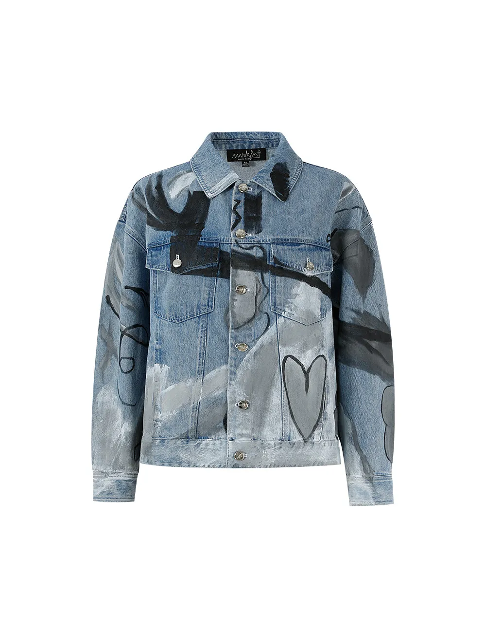 MARK FAST Hand-Painting Denim Jacket