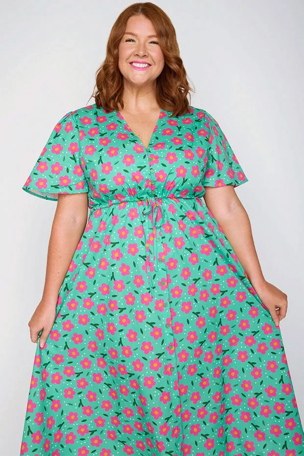Marley Cotton Pink Petal Dress