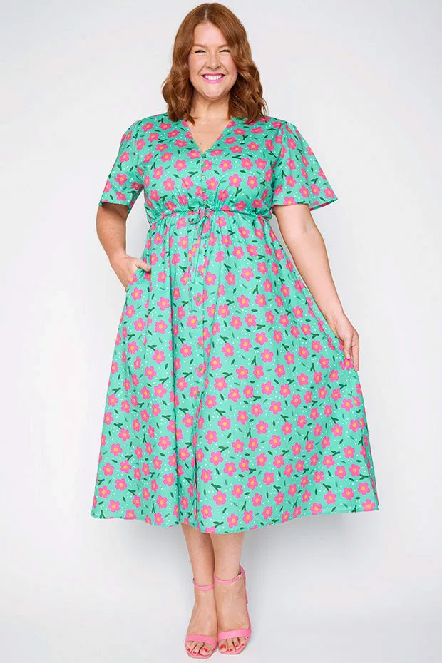 Marley Cotton Pink Petal Dress