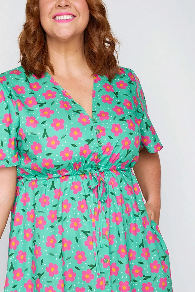 Marley Cotton Pink Petal Dress