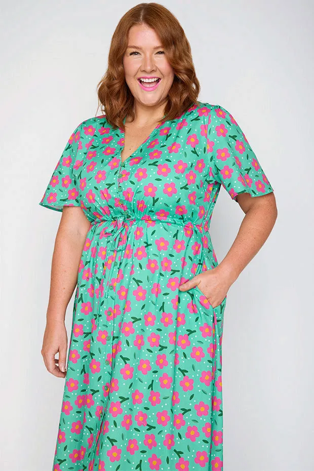 Marley Cotton Pink Petal Dress