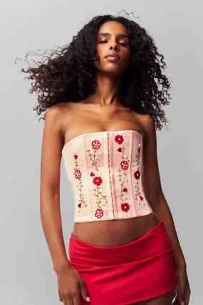 Meadows Satin Corset Meadows Satin Corset
