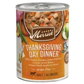 Merrick Grain Free Thanksgiving Day Dinner Canned Dog Food Merrick Grain Free Thanksgiving Day Dinner Canned Dog Food