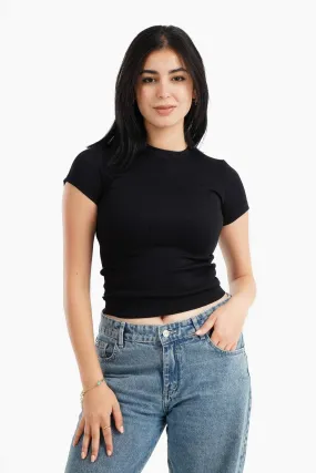 Microfiber Short Sleeves Top Microfiber Short Sleeves Top