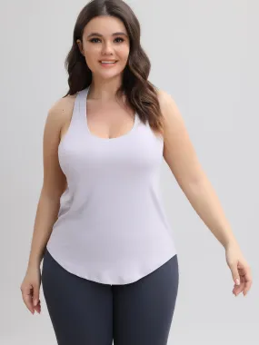 Midsize Racerback Nude Loose Breathable Quick-drying Yoga Sports Tank Top Midsize Racerback Nude Loose Breathable Quick-drying Yoga Sports Tank Top