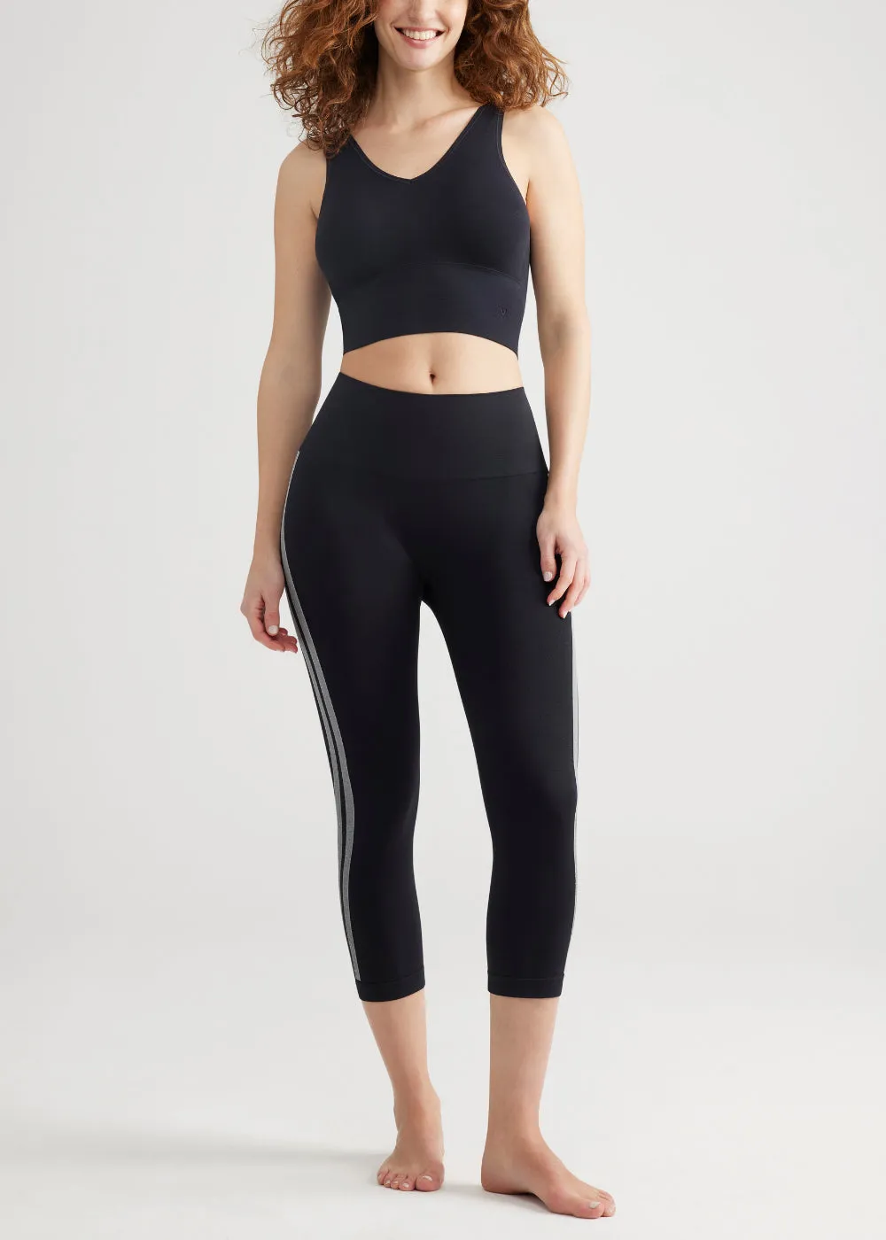 Morgan Seamless Cropped Capri Shaping Legging