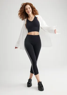 Morgan Seamless Cropped Capri Shaping Legging Morgan Seamless Cropped Capri Shaping Legging