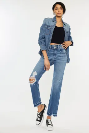 Morgana High Rise Slim Straight Leg Jeans Morgana High Rise Slim Straight Leg Jeans