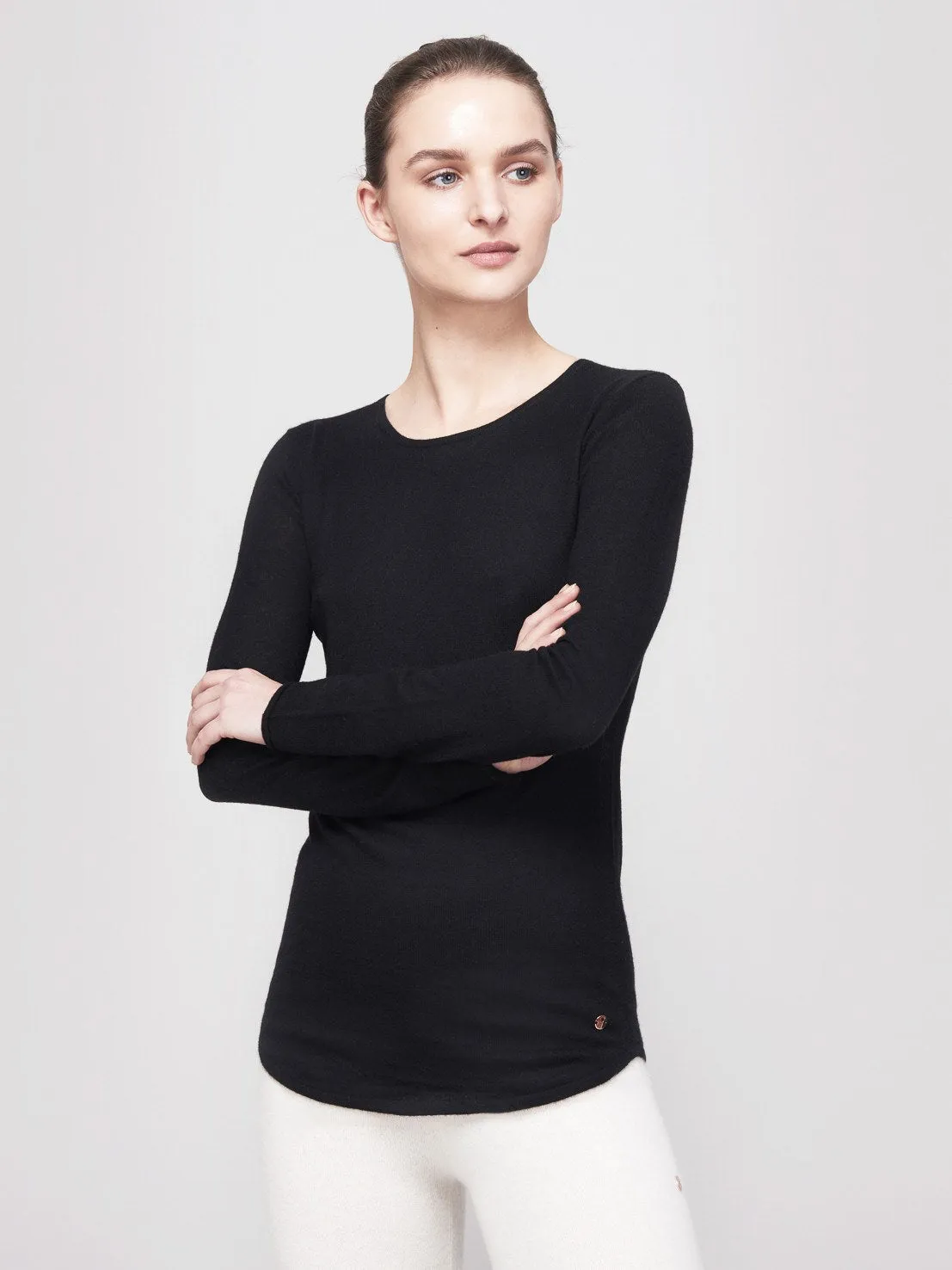Mover-Breather Cashmere Sweater - Black