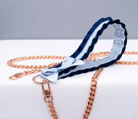 Navy and French Blue Leash Navy and French Blue Leash
