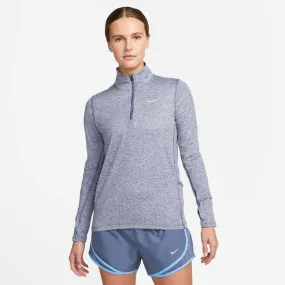 Nike | Women's Dri-FIT Element 1/2-Zip Running Top - Diffused Blue Nike | Women's Dri-FIT Element 1/2-Zip Running Top - Diffused Blue