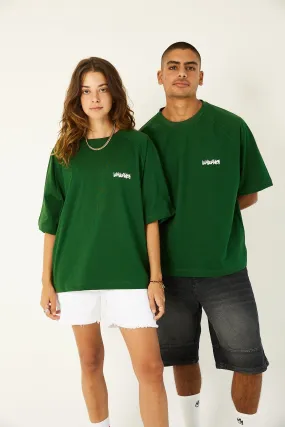 Olive IYS Printed Boxy Fit Tee Olive IYS Printed Boxy Fit Tee