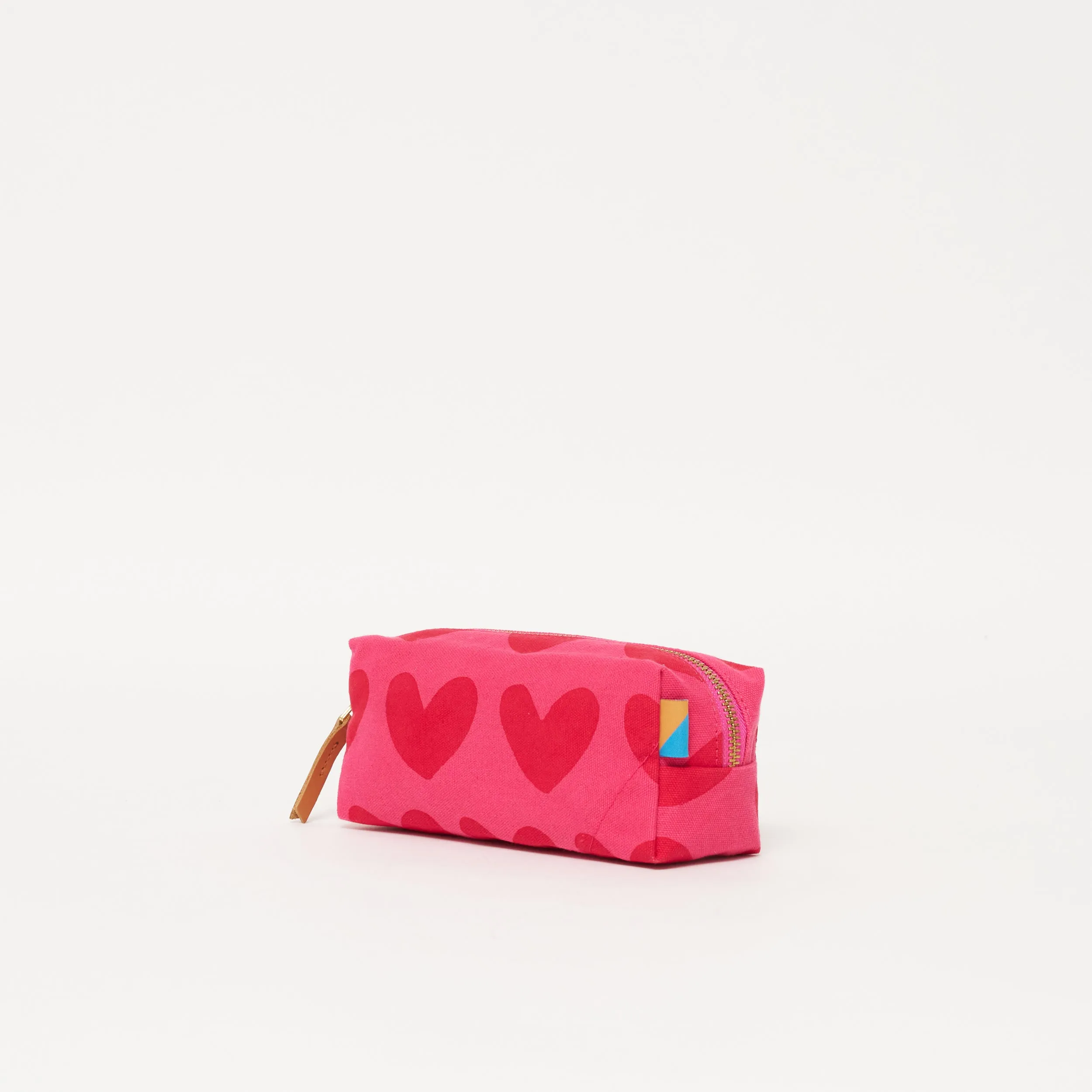 Pencil Case - Pink/Red Lots of LOVE