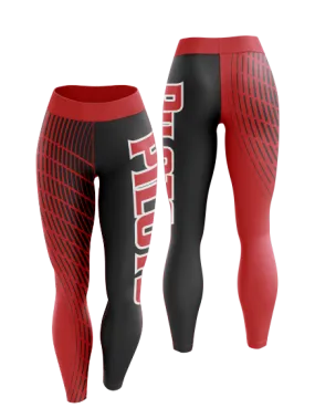 Pinecrest Pilots Abstract Womens Leggings/Capri Pinecrest Pilots Abstract Womens Leggings/Capri