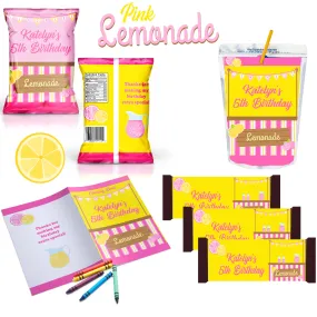 Pink Lemonade Birthday Party Theme - FREE SHIPPING Pink Lemonade Birthday Party Theme - FREE SHIPPING