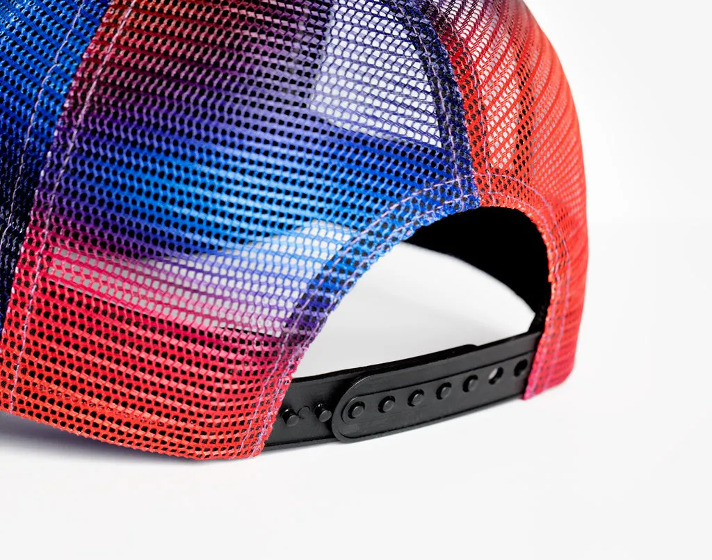 Pride Tie Dye Mesh Hero Cap