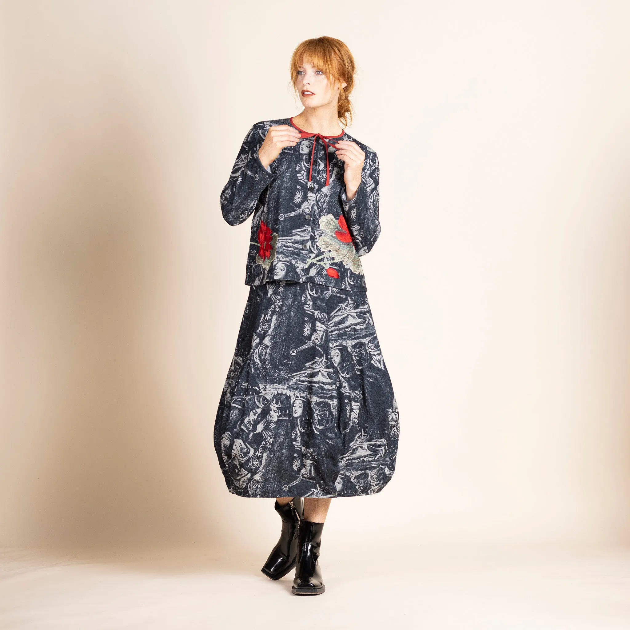 queens balmoral cardi