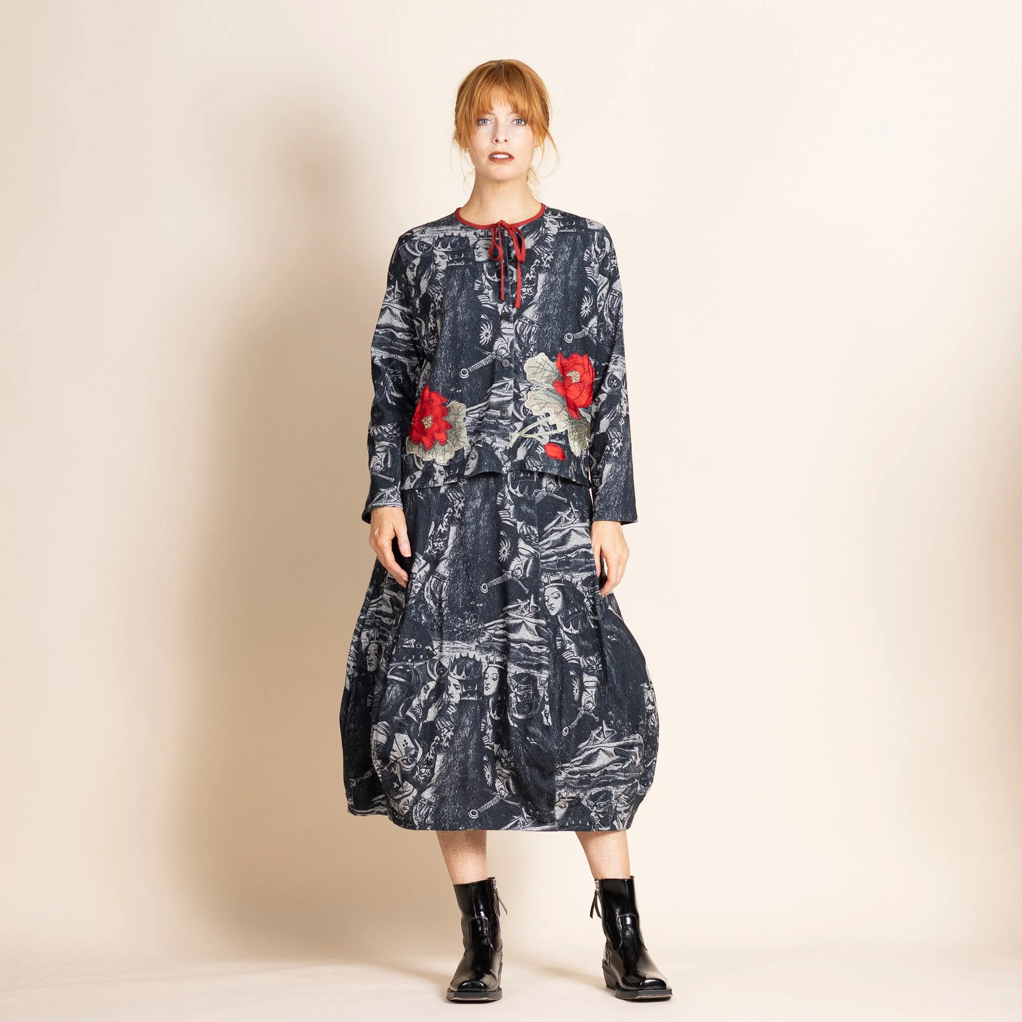 queens balmoral cardi