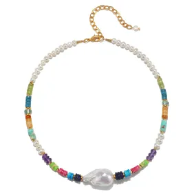 Rainbow Cloud Nine Choker Necklace Rainbow Cloud Nine Choker Necklace