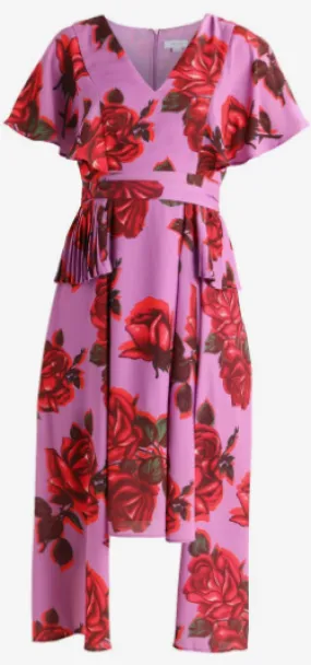 Rose Pleated Dress Rose Pleated Dress