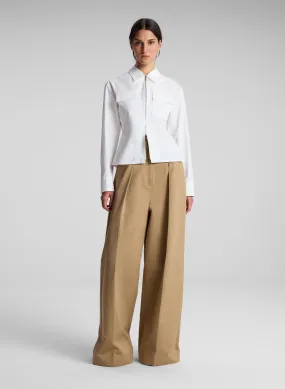 Sage Cotton Zip Top Sage Cotton Zip Top