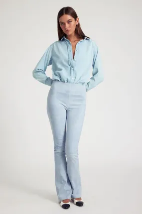 Sky Suede Micro Flare Pants Sky Suede Micro Flare Pants