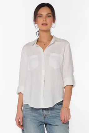 Talma Long Sleeve Shirt (White) Talma Long Sleeve Shirt (White)