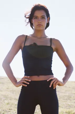 Tie Cami in Onyx Tie Cami in Onyx