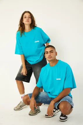Turquoise IYS Printed Boxy Fit Tee Turquoise IYS Printed Boxy Fit Tee