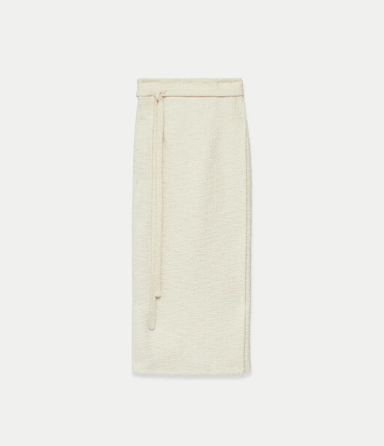 Tweed Wrap Skirt