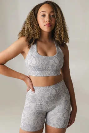 Vitality Revive Racer Bra - Iron Serpent Vitality Revive Racer Bra - Iron Serpent