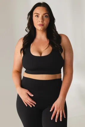 Vitality Revive Racer Bra - Midnight Vitality Revive Racer Bra - Midnight