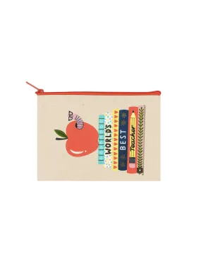 World's Best Teacher pouch World's Best Teacher pouch